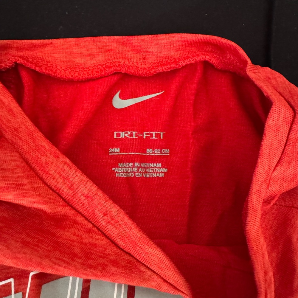 Nike Red Dri-FIT Shirt